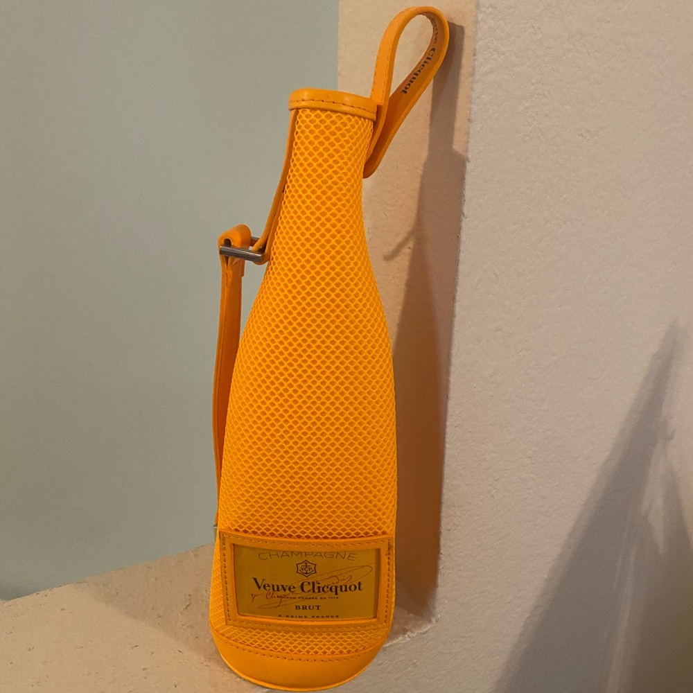 Veuve Clicquot Champagne Bottle Tote - NWT.